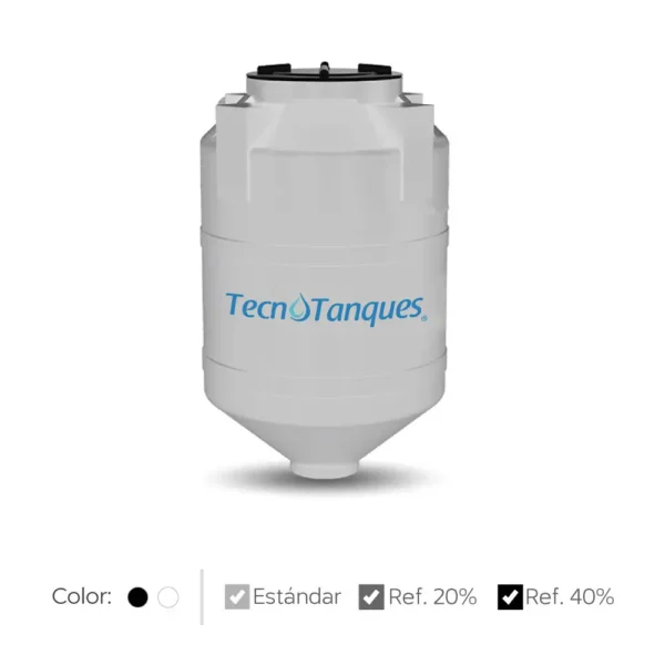 Tolvas 1,300 litros Tecnotanques Blanco R40%